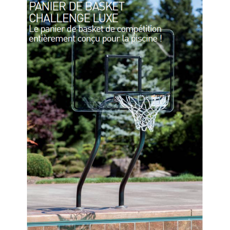 Panier de basket Challenge Luxe Piscine