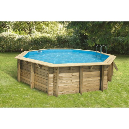 Piscine Bois OCEA Ubbink 510 - 5,10 x 1,20m