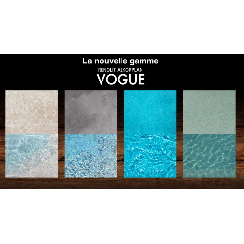 Membrane PVC armé VOGUE Alkorplan Relief