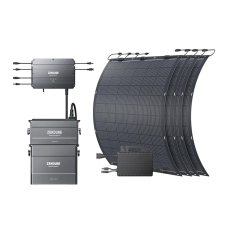 Kit Centrale d'énergie SolarFlow panneau solaire ZENDURE