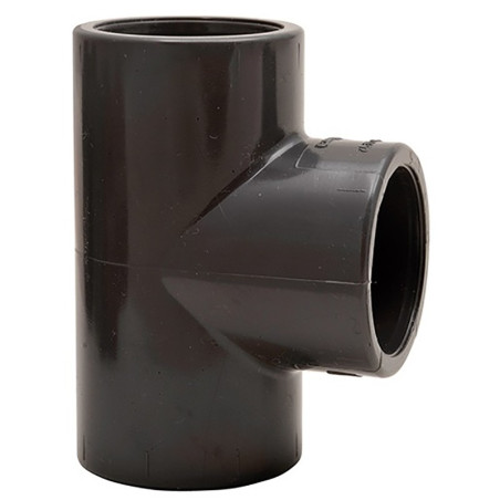 Té PVC Pression pour piscine à coller