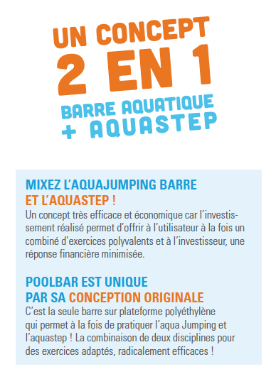 Barre aquatique Aqua jumping