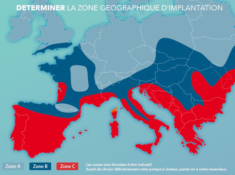 zone geographique pac france